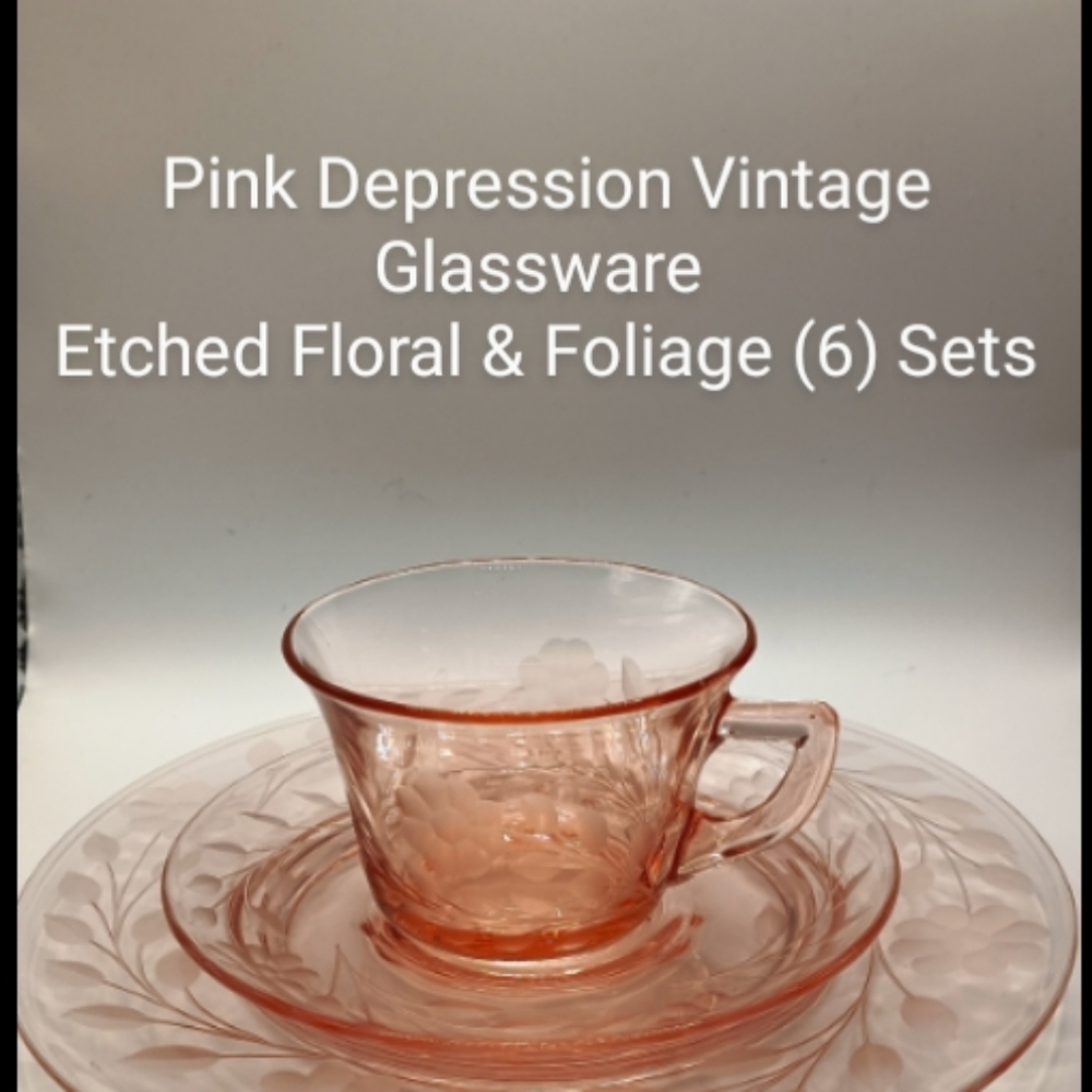 Depression Vintage Glassware